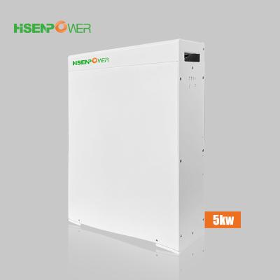 China Home Appliances Tools Wall Mounted Energy Storage 10Kw 48V 100Ah Lifepo4 Powerwall Solar Panels Lithium Battery Operated for sale