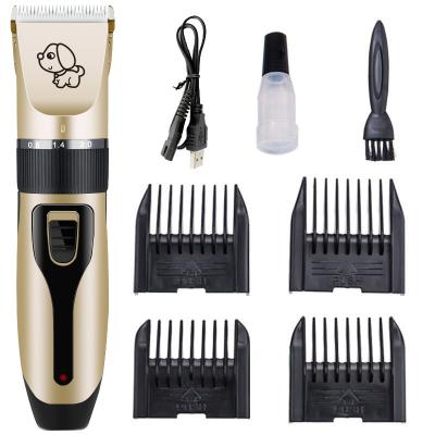 China Viable Wholesale Custom Professional Pet Grooming Clippers Kit Silent Pet Hair Clippers for sale