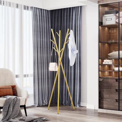 China Modern Organizer Storage Freestanding Tree Classic White Coat Rack For Clothes for sale