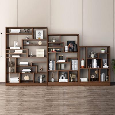 China Hot selling decorative convertible morden living room home wood wall shelf with low price for sale