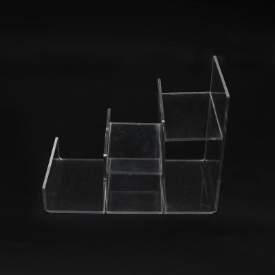 China Displaying Goods Acrylic Cosmetics Display Stand Custom Mobile Phone Accessory Display Rack for sale