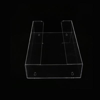 China Modern Acrylic Storage Box Disposable Mask Box Hanging Transparent Mask Storage And Display Box for sale