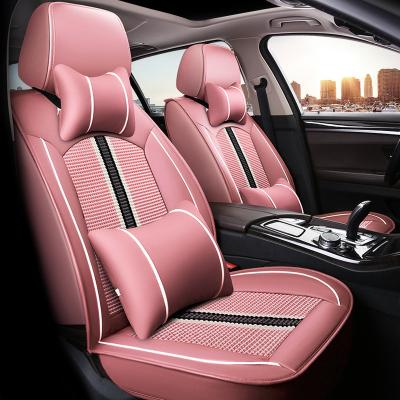 China New Arrival Business Universal Car Seat Cover Full Set Luxury Five Seats Full Surround Car Seat Cover Sets for sale