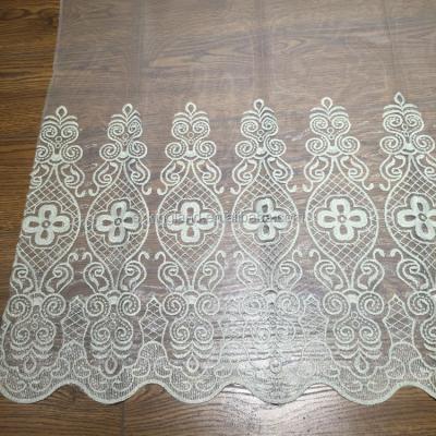 China Blackout Embroidery Luxury Turkish Curtains For Living Room for sale