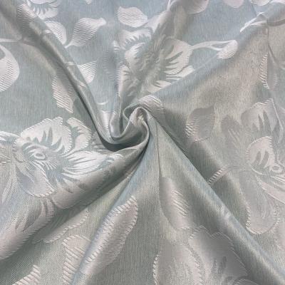 China High Quality Memory Jacquard Curtain Designs Soft Heavyweight 100% Polyester Curtain Jacquard Fabric for sale