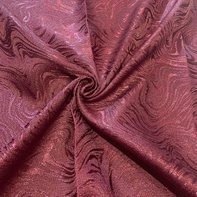 China Memory Jacquard Curtain Fabric Designs Organza Fabric Knit Jacquard Knitted Fabric for sale