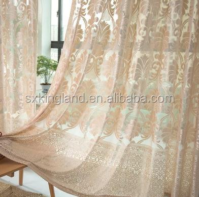 China The Latest Popular Fire Retardant Sheer Velveteen Curtain And Home Good Quality Hotel Sheer Curtain for sale