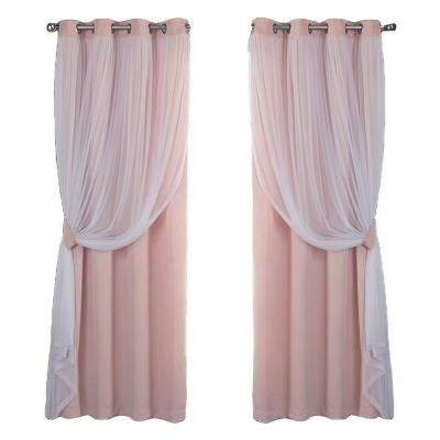 China Cafe Price Cheap Sheer Voile Window Curtains for sale