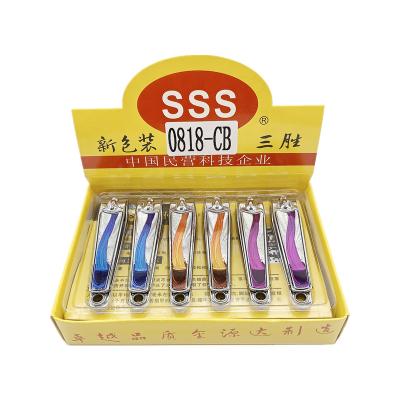 China SSS 0818CB Multifunctional Finger Nail Clippers With Folder Nail Clippers Carbon Steel Wholesale Available Nail Clippers for sale