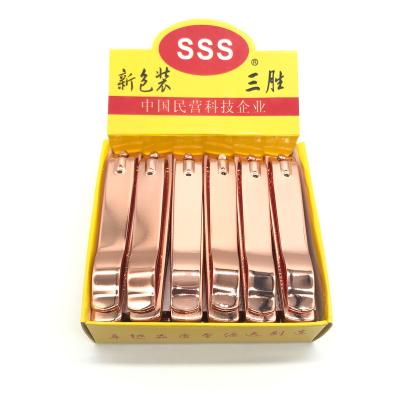 China Professional Nail Factory Rose Gold Brands Nail Clipper New 211M for sale