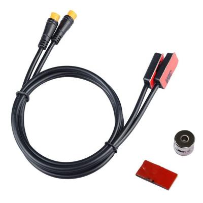 China Electric Bike Sensor Cable Kit Pedal Assist Sensor with Waterproof Cable for Electric Bike for Mid Drive Kits 1m 6