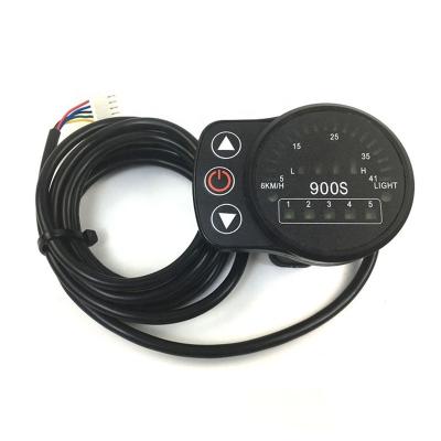 China KT-900S Electric City Bike 24v 36v 48v Electric Bike LED Display SM Plug 5 Speed ​​PAS Mode For Electric Bicycle Parts for sale