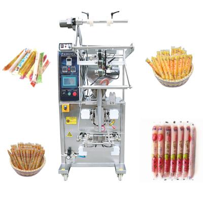 China Products Ice Lolly Packaging Machine For Liquid Vertical Ice Candy Freeze Pops Fruit Juice Packing Machine for sale