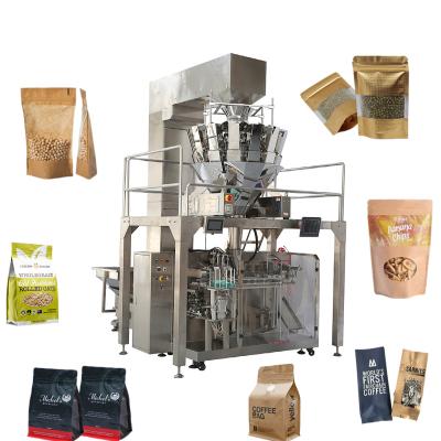 China Food high speed coffee bean premade doypack pouch seal filling machine for sale