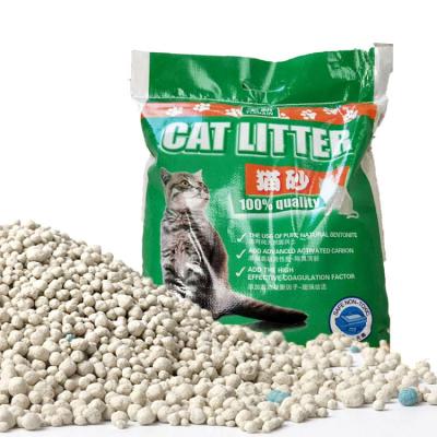 China Original Odorless Montmorillonite Bentonite Bentonite Cat Litter Natural Wholesale Viable Low Cat Litter Dust for sale