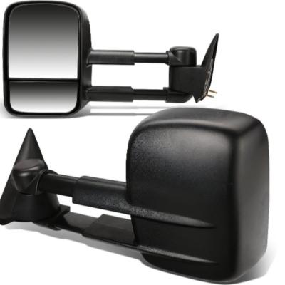 China Dynamic Pair Of Adjustment Manual Tow Side Mirrors Compatible With 99-07 Silverado Sierra for sale