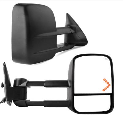 China Safety Mirror Towing Mirrors Compatible With 03-07 Chevy Silverado GMC Sierra Power Enthusiast Side View For Tow Mirrors for sale