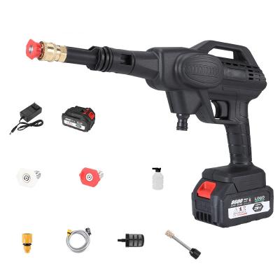 China China-chic China-chic Efficient Electric High Pressure Washer Foam Gun Water Gun Car Wash Outlet New Factory Cordless Cleaning Gun for sale