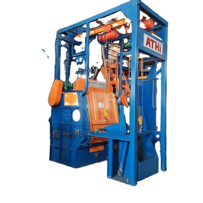 China Q32 Steel Tumble Belt Cleaning Shot Blasting / Abrasive Tumbler Shot Blasting Machine for sale