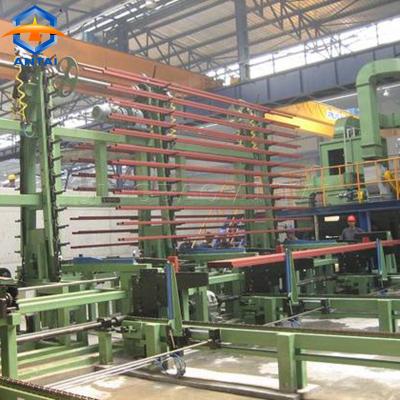 China Customer Requirement Automatic H Beam Shot Blasting Machine With Painting System for sale