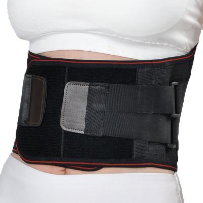 China Tourmaline Durable Adjustable Magnetic Therapy Heating Self Waist Support Back Belt for sale