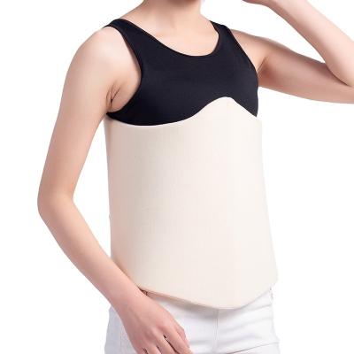 China 360 Degree Post Surgery Liposuction Foam Comfortable Abdominal Band and Compression Belt for Liposuction Abdominal Beige for sale