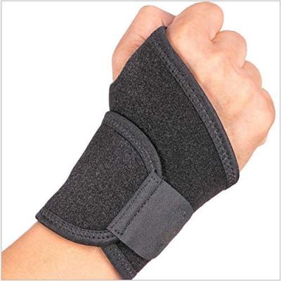 China Sports Running Adjustable Elasticity Breathable Neoprene Elastic Wrist Brace Support for sale