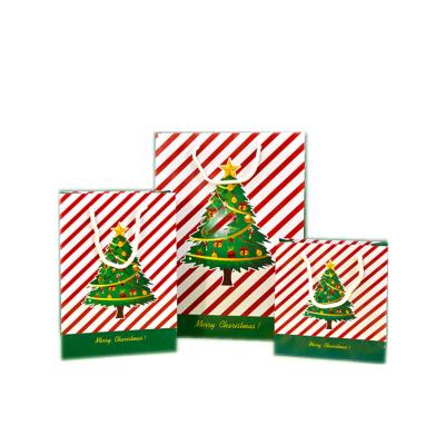 China 2021 Recyclable Hot Sale Christmas Art Paper Bags Can Be Customized For Gift Package for sale