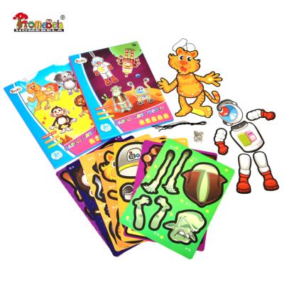 China Diy Art Paper Craft Kids Educational Toy Handmade Paper Crafts for sale