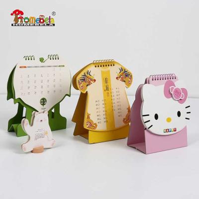 China Table Calendar China Supplier Printing Desk Calendar Design Customized Perpetual Holder for sale