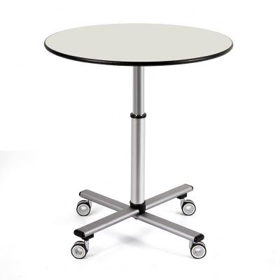 China Desgin Modern Outdoor Garden Round Bar Aluminum Cocktail Table With Folding Table Top for sale