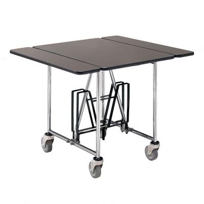 China Desgin Modern Hotel Room Service Cart Folding Hot Box Food Room Service Table Trolley for sale