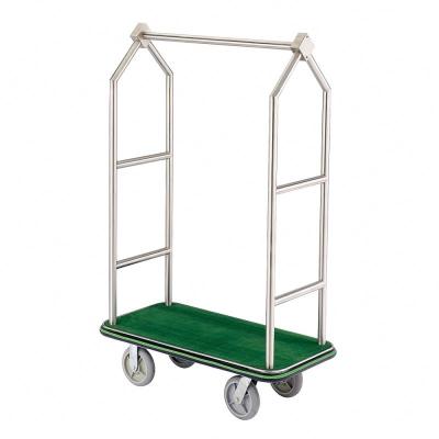 China Modern Hotel Rolling Hotel Furniture Hot Sale Commercial Bellboy Luggage Carts for sale