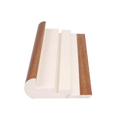 China 2019 Waterproof Stair Protection WPC Stair Nosing And Caps With Stair Parts for sale