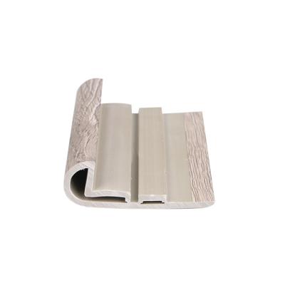 China Waterproof stair protection spc stair nosing for stairs beautify home for sale