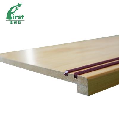 China Interior Decoration MDF 300mm Anti Slip Stair Panel Made In China for sale