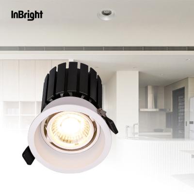 China Modern Narrow Beam Downlight Led Adjustable Ceiling Downlight 20W 32W Hotel COB Downlight for sale