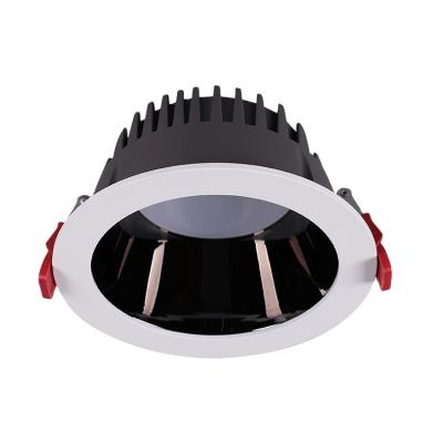 China Modern Modern Reflector IP44 Anti-Glare Dimmable Downlight 10W 15W 20W 30W SMD 2835 LED Recessed Round Ceiling Downlight for sale