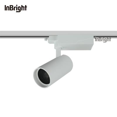 China Factory Direct Selling Modern High Quality Desk Die Casting Aluminum Body 15W 20W 30W 35W 45W Adjustable Focus Rail Cob Led Track Light for sale