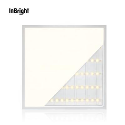 China Modern Aluminum Desk Dimmable Recessed LED Panel Lights 60x60 Square Ceiling SMD LED Lighting Panel Lights for sale