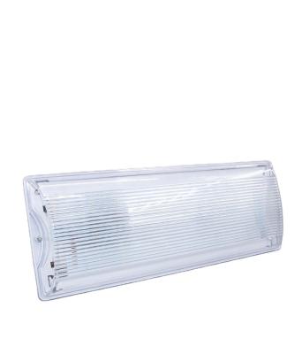 China Emergency IP65 Emergency Exit Light Waterproof 3W LED Wall Lamp Emergency maintained europe Bulkhead Sign Light for sale