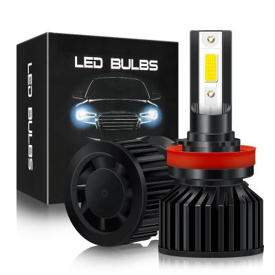 China 2021 wholesale led light car DOB csp chips led light car H11 led headlight car universal for sale