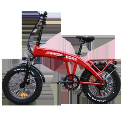 China 2021 new come standard 20 inch fat tire electric foldable bike in low price for sale