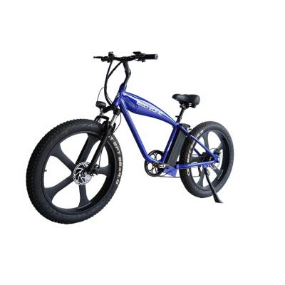 China 2018 Approved Standard CE Long Distance E Drive City Bike Blue Electric Bicycle for sale