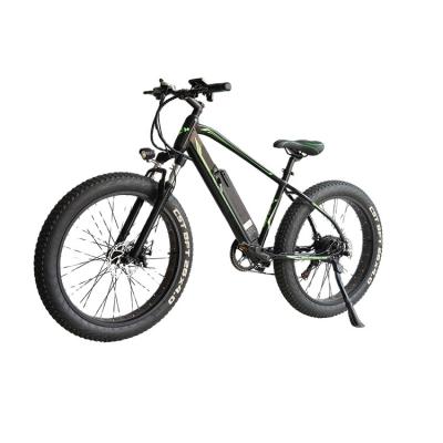 China Aluminum alloy 26 inch fat tire bicycle electric mountain bike for sale with cheap price for sale