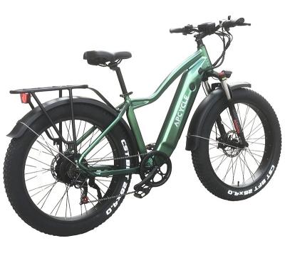 China Wholesale 26inch 26*4.0 aluminum alloy 500w tire ebike cheap electric bicycle fits all road condition other electric bike for sale