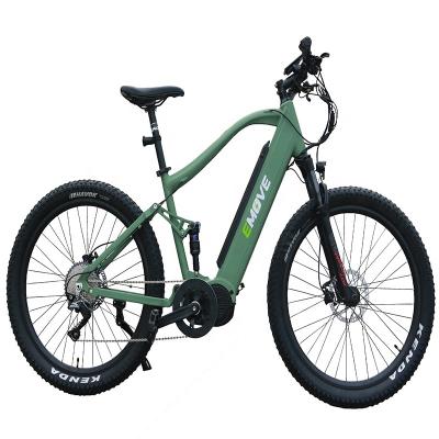 China Electric mountain bike cheap electric bicycle ebike 1000w aluminum alloy 27.5inch 500w full suspension for sale