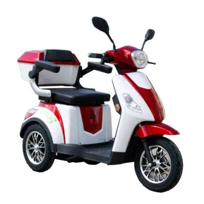 China Passenger Accept Moped Elder Custom Three Wheel Scooter Leisure High Speed ​​Electric Tricycle for sale