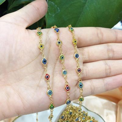 China FASHIONABLE Wholesale Chain Necklace Jewelry Gold Plated Chain Roll for sale