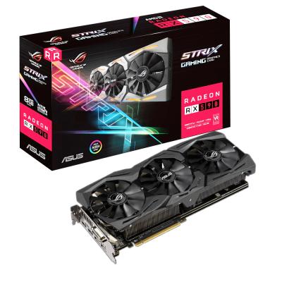 China Workstation Rumax Hot Selling Radeon RX 590 8G D5 Graphics Card New For Desktop Gaming RX 590 for sale